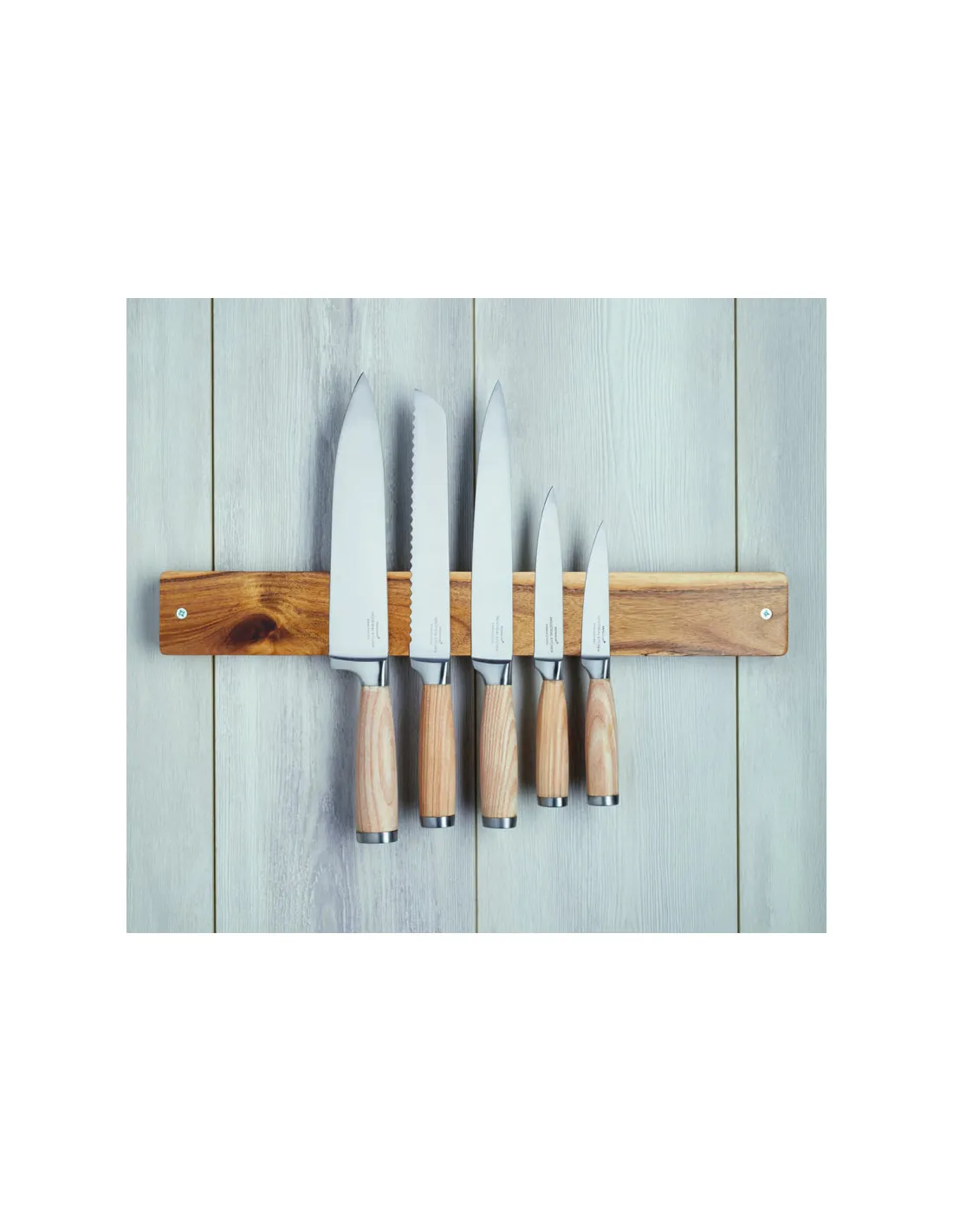 Barre magnétique Natural Elements en bois d'acacia