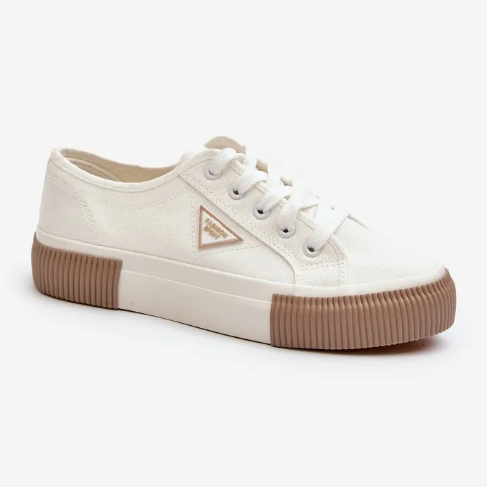 Baskets basses femme blanches Enalae