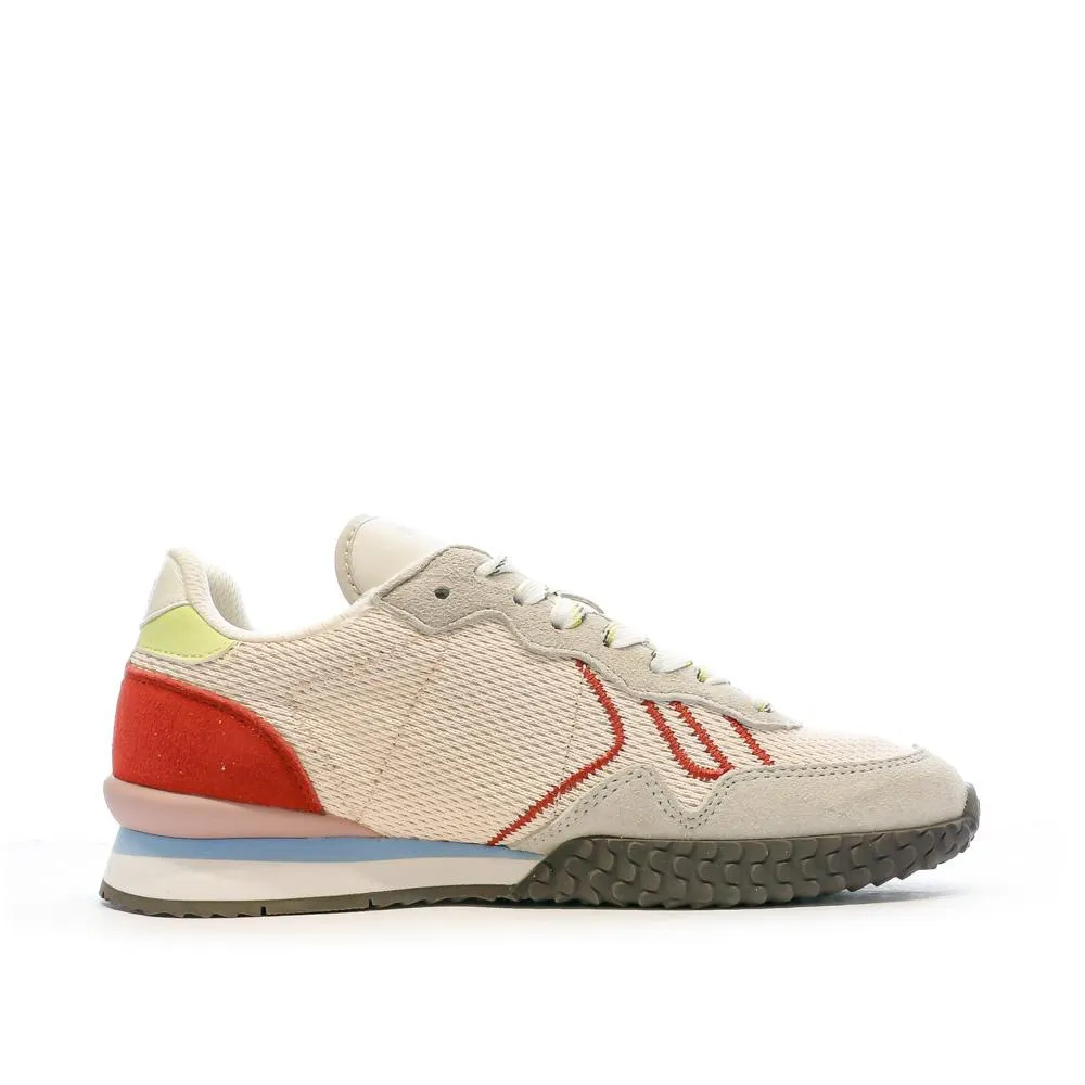 Baskets Beige/Rouge Femme Pepe jeans Holland