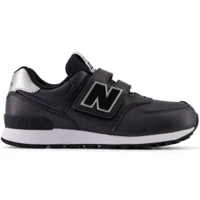 Baskets New Balance avec fermeture velcro PV574FM le noir