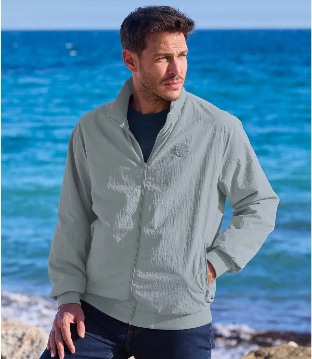 Blouson Coupe-Vent à Capuche Sailing 