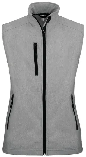 Bodywarmer softshell - gilet sans manches - K404 - gris merle - Femme 