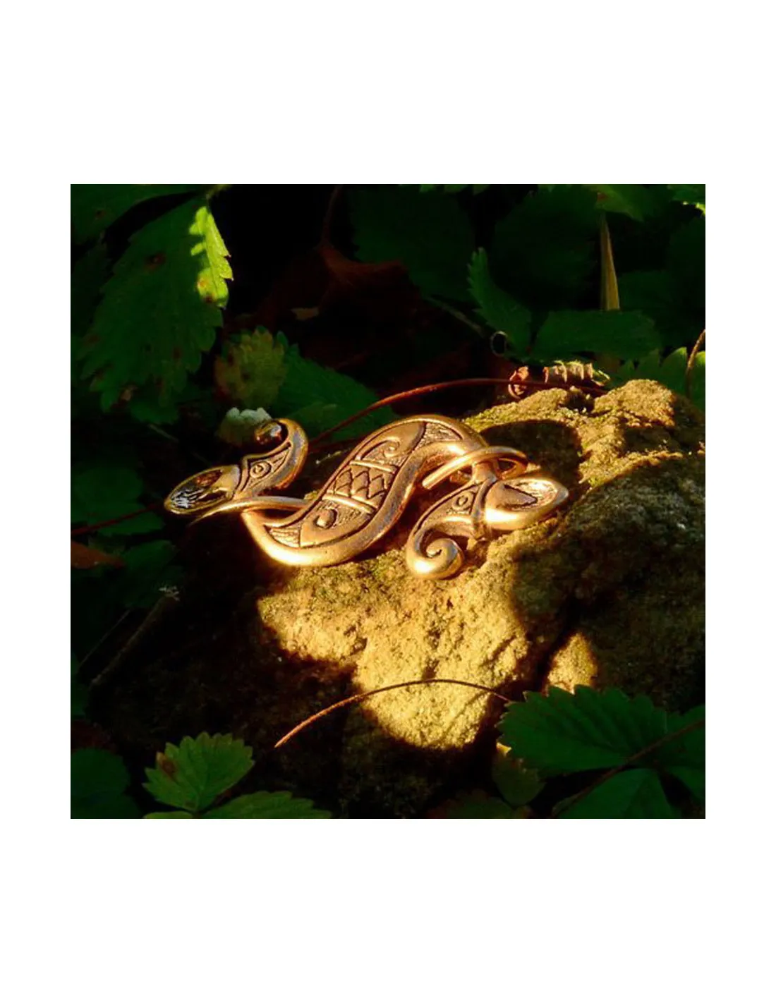 Broche hippocampe dragonesque celtique, 1er siècle après JC ⚔️ Boutique Épées