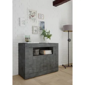 Buffet 2 portes battantes URBINO oxyde | 3 Suisses