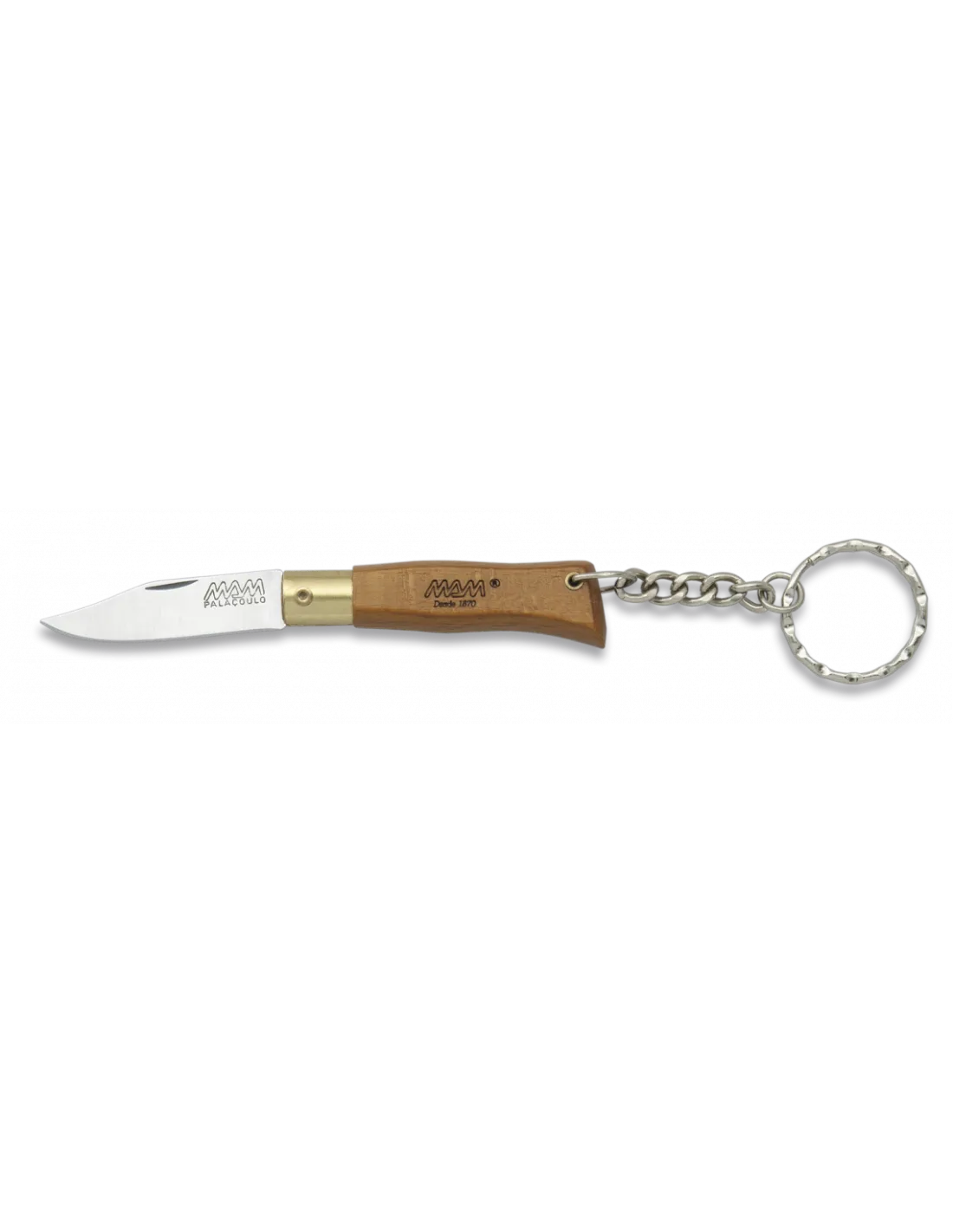 Canif manche en bois, lame 4,1 cm. ⚔️ Boutique Épées