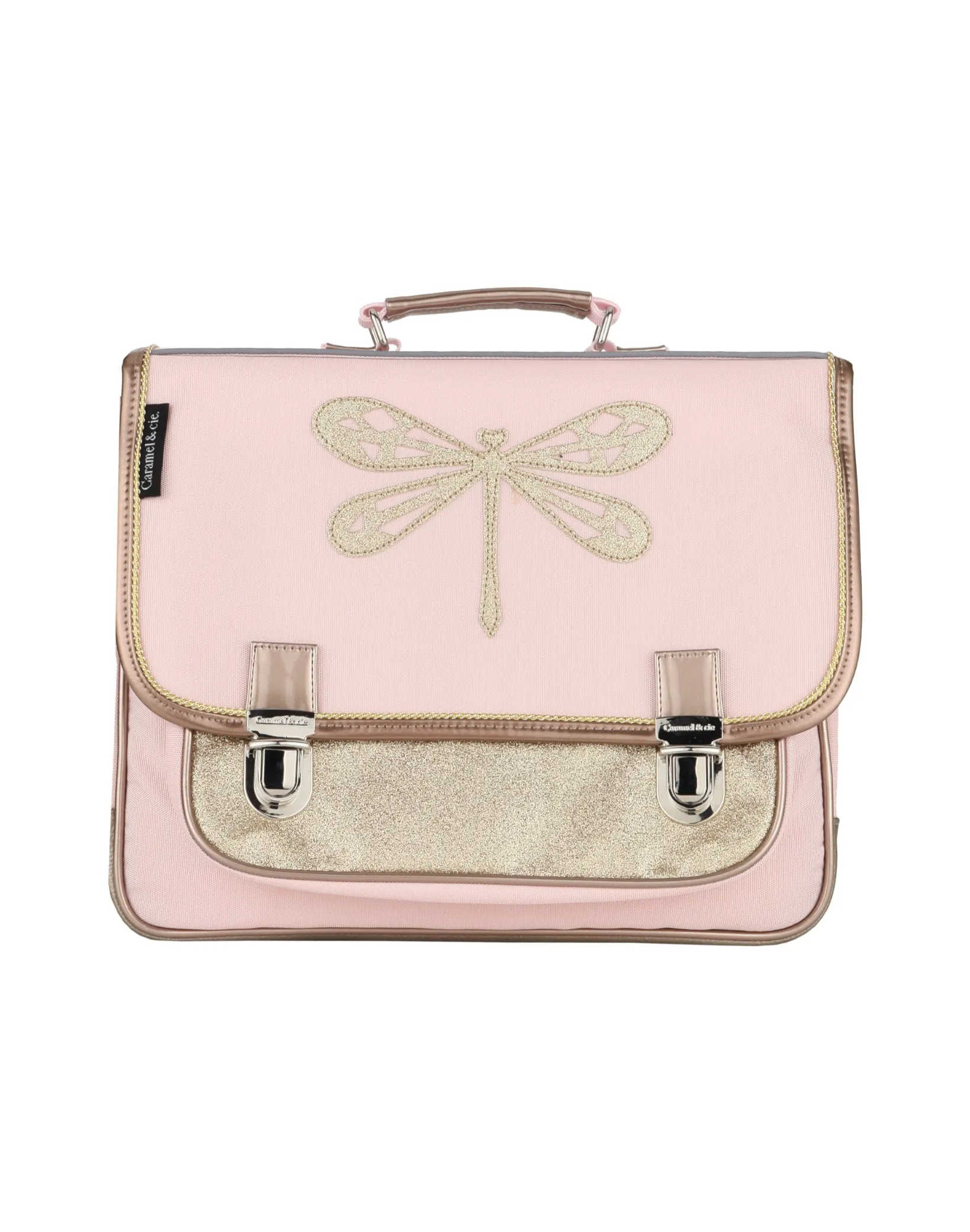 Cartable Moyen Libellule Rose