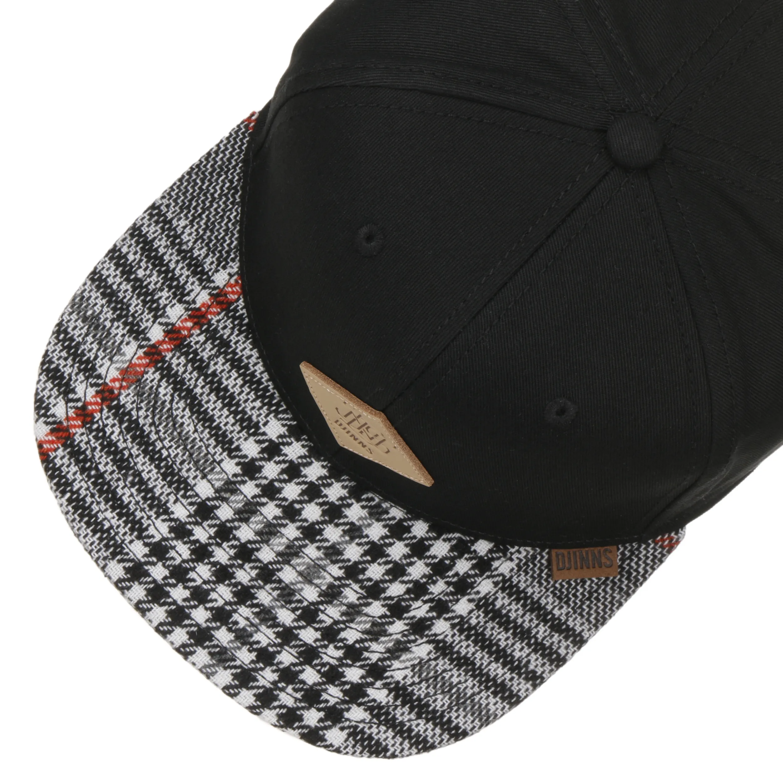 Casquette 6P SB Check Brim Tweed Rev. by Djinns --> Chapeaux, casquettes & bonnets en ligne ▷ Chapeaushop