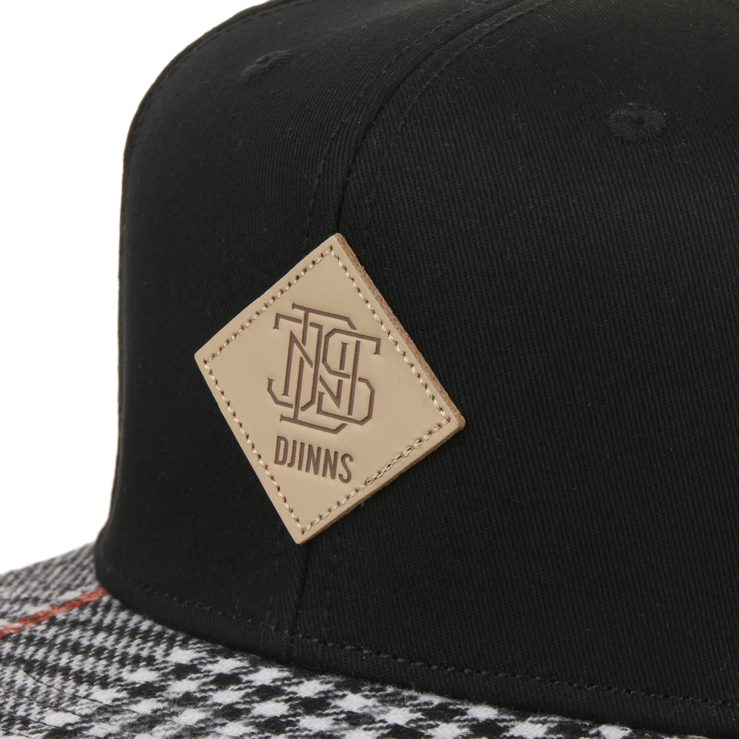 Casquette 6P SB Check Brim Tweed Rev. by Djinns --> Chapeaux, casquettes & bonnets en ligne ▷ Chapeaushop