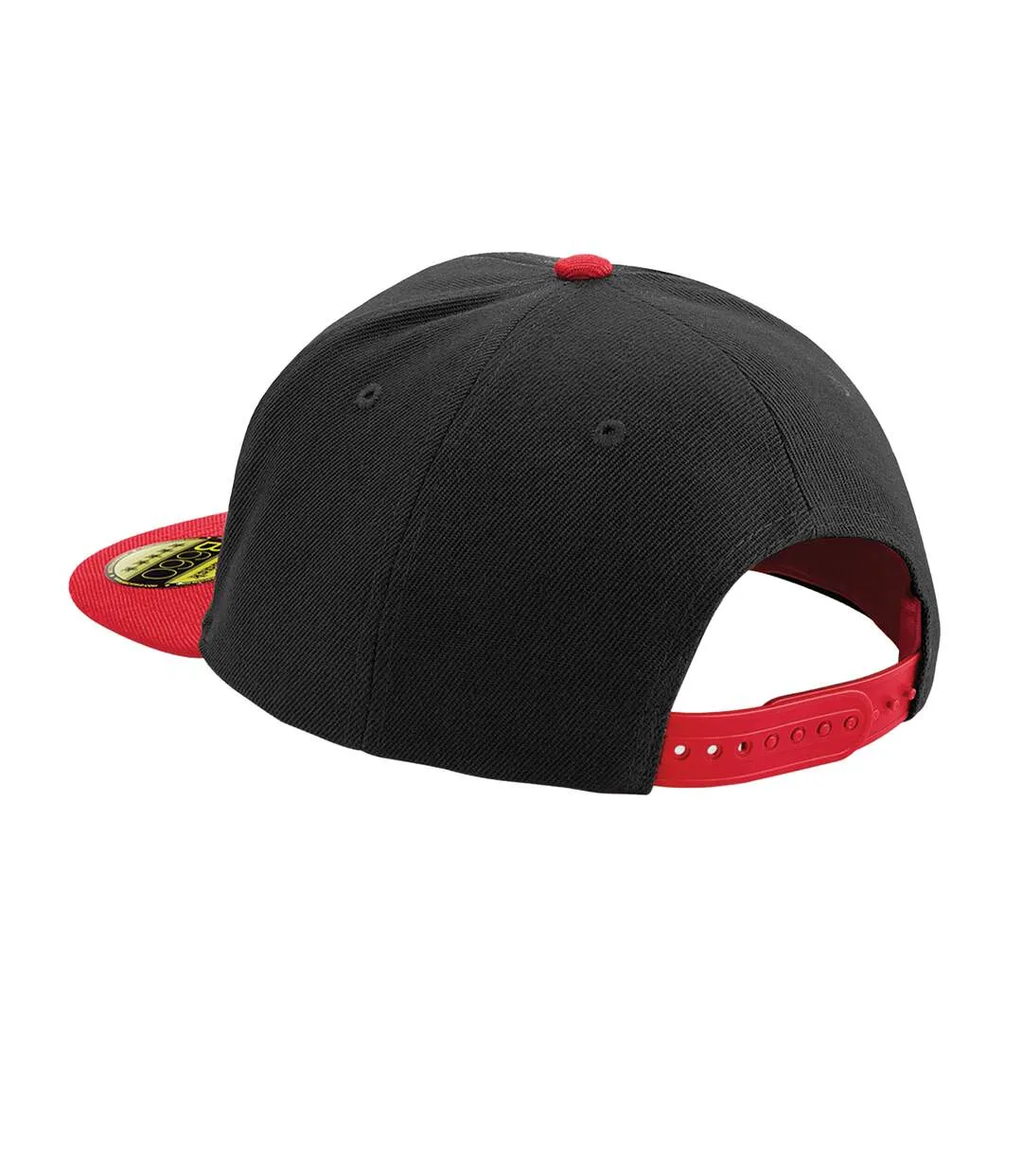 Casquette ajustable original adulte noir / rouge Beechfield