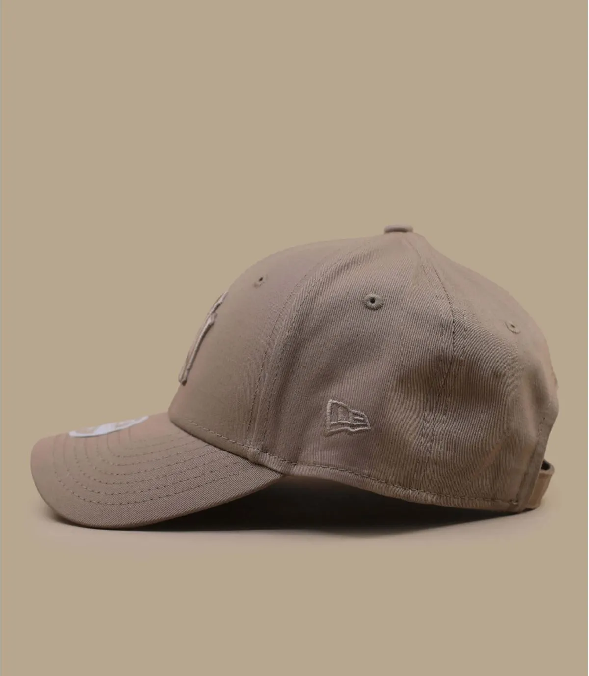 Casquette baseball femme NY beige - Casquette Wmn League Ess 9Forty NY camel camel New Era : Headict