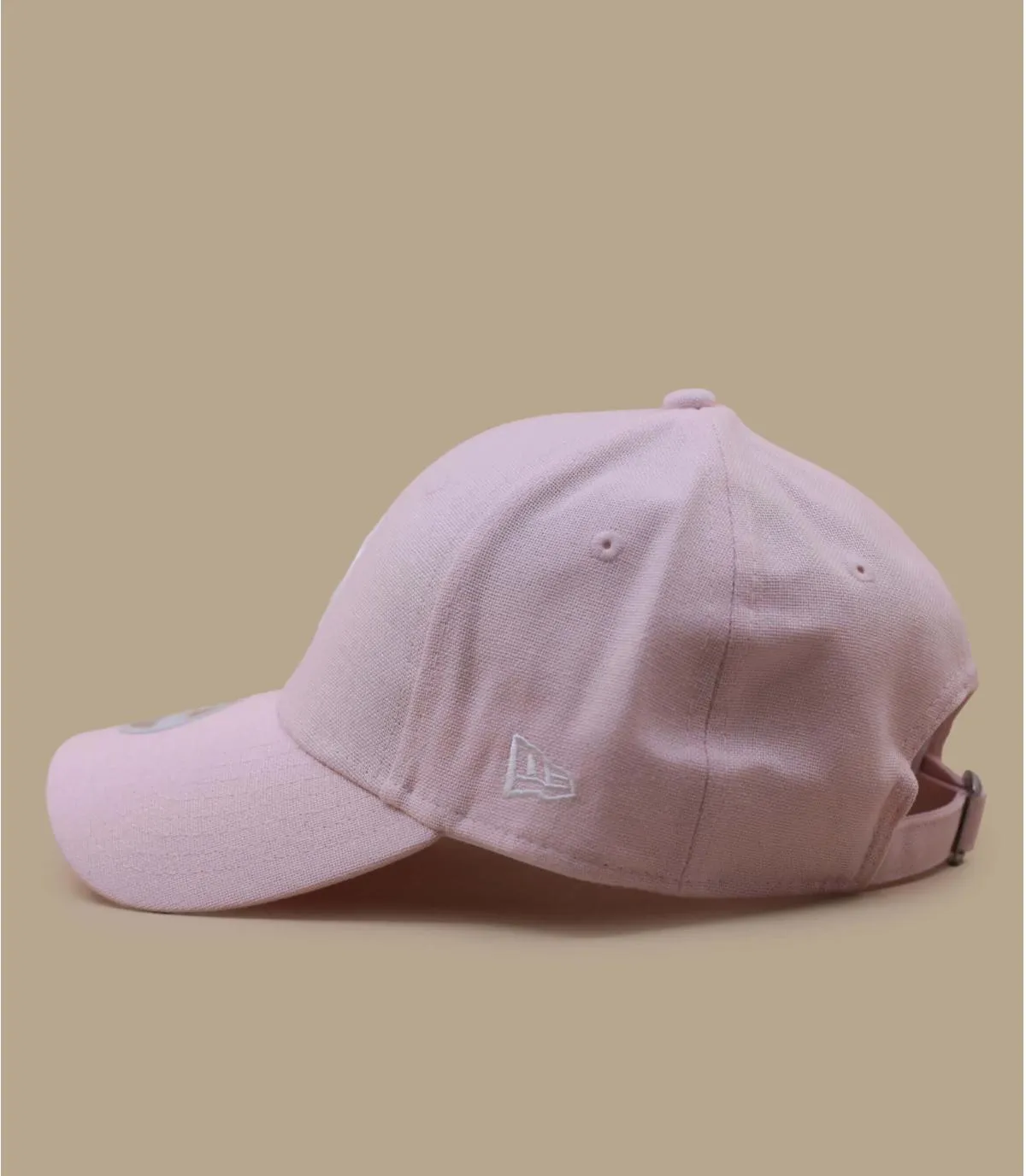 Casquette baseball femme NY rose - Casquette Wmn Linen 9Forty NY pink limonade New Era : Headict