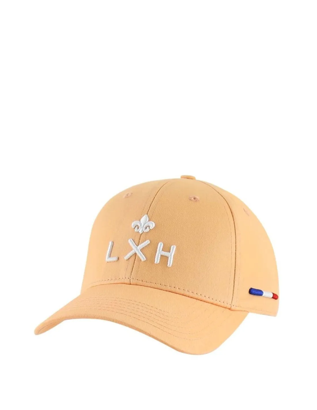 Casquette coton LXH Ref 59997 peche blanche