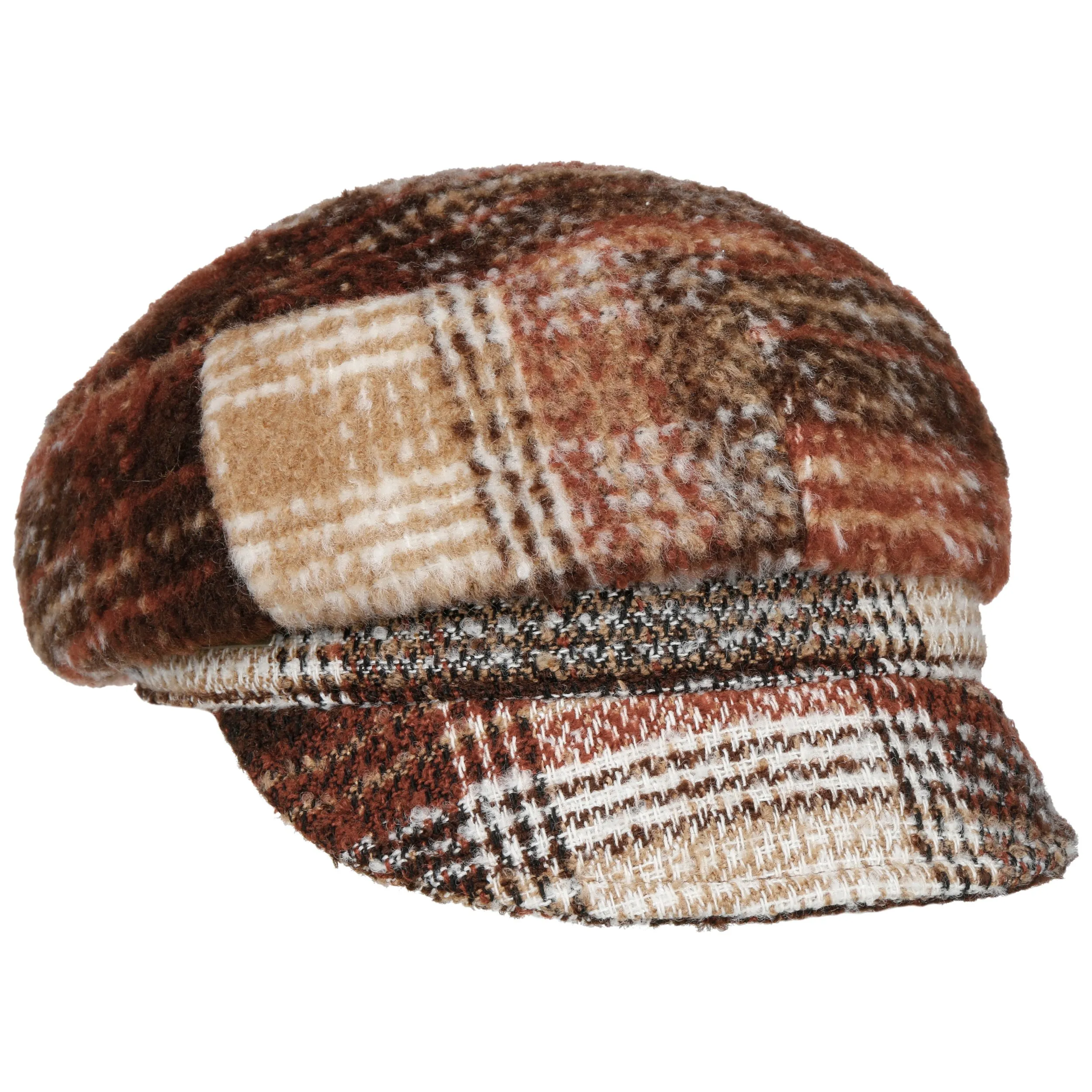 Casquette Gavroche Cansola Check by Seeberger --> Chapeaux, casquettes & bonnets en ligne ▷ Chapeaushop