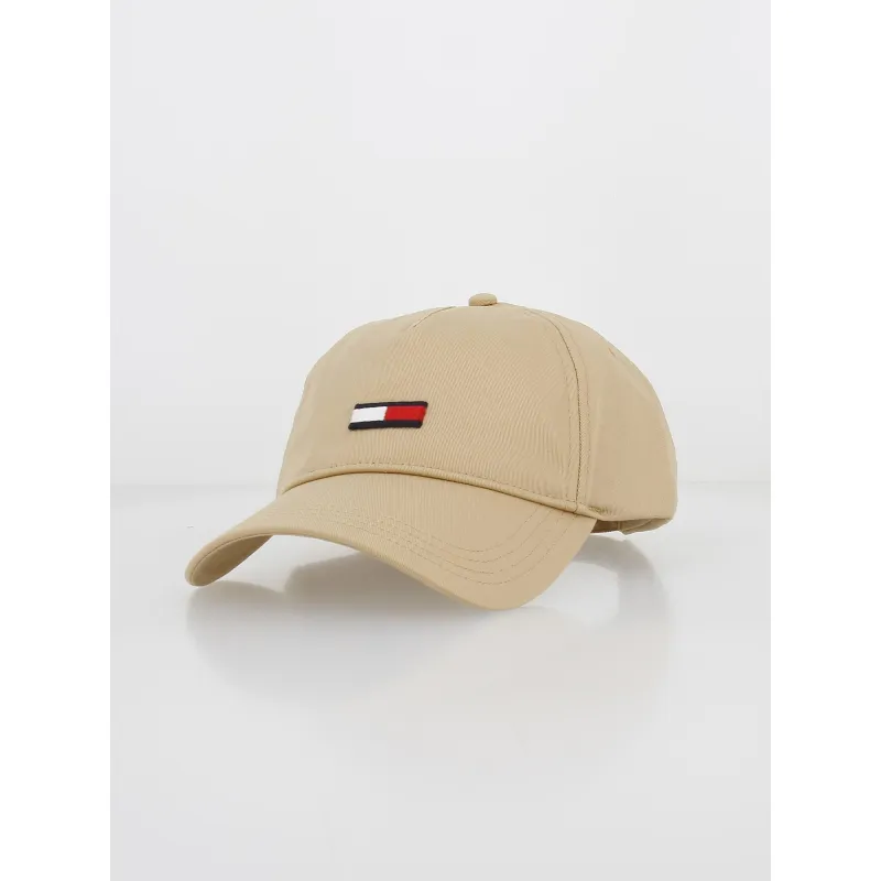 Casquette logo brodé crème homme - Tommy Hilfiger | wimod