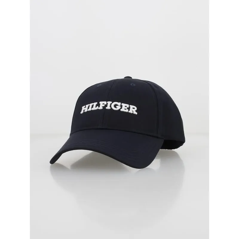 Casquette monotype canvas bleu marine - Tommy Hilfiger | wimod