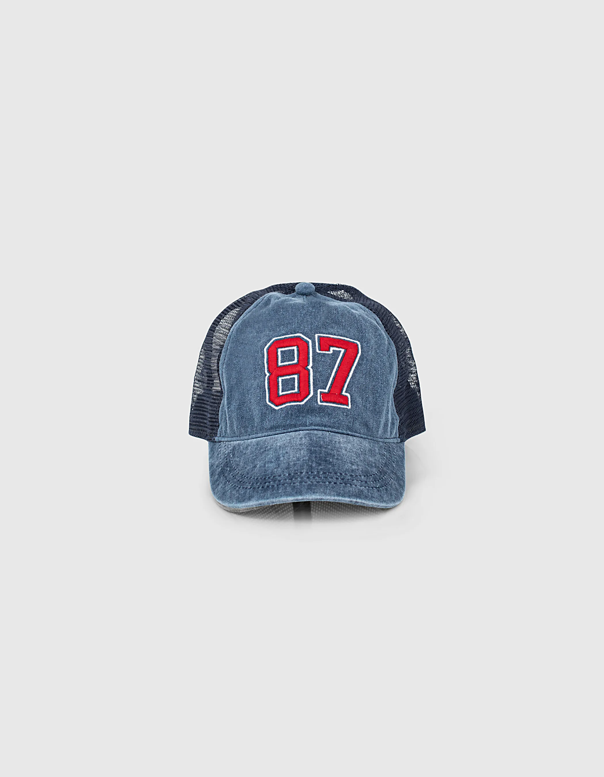 Casquette navy brodée 87 garçon