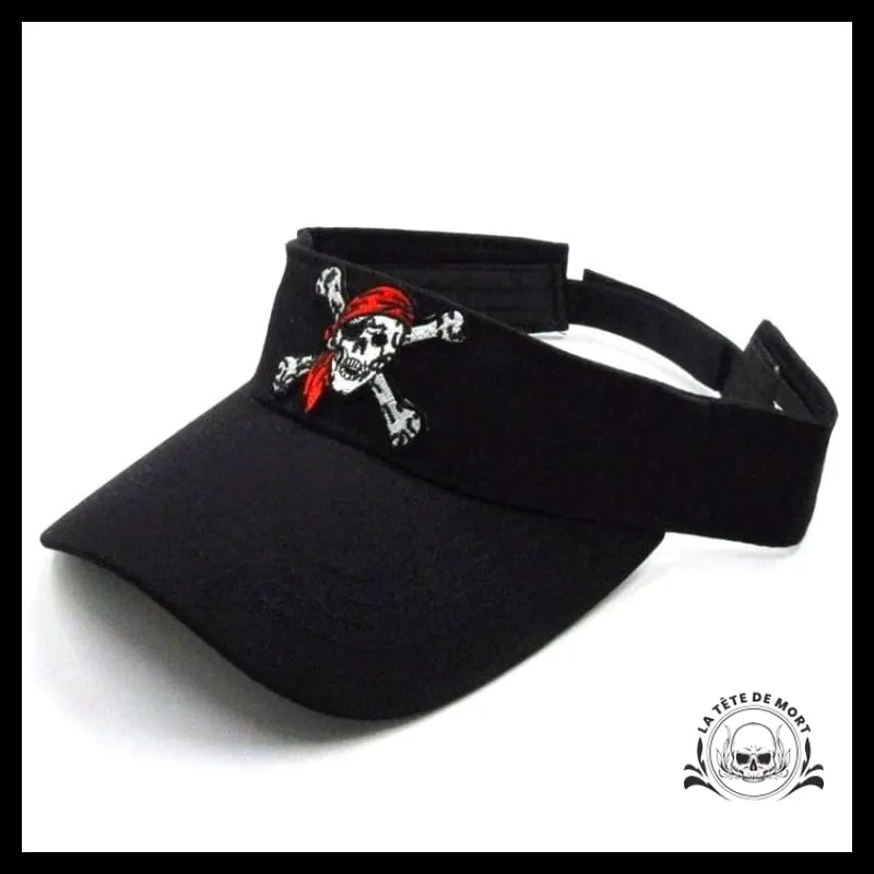 Casquette Visière Noire Macabre