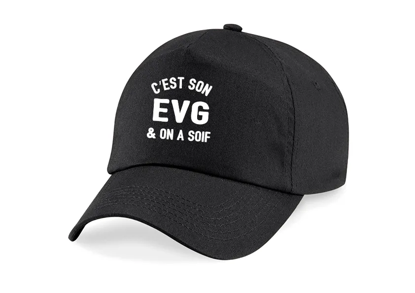 Casquettes – C’est mon EVG & J’ai soif