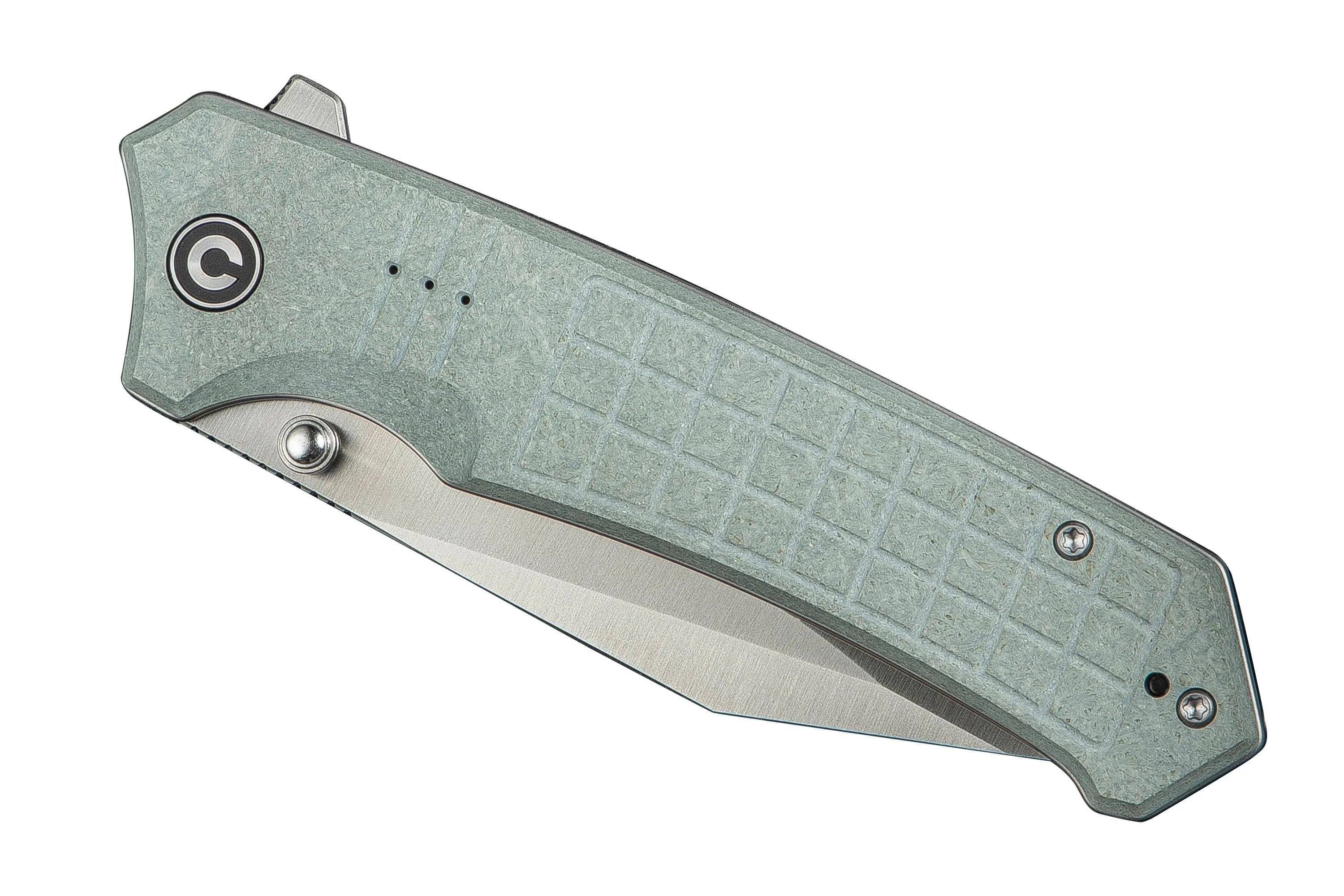 Civivi Tacticorix C23055-3 Satin Nitro-V, Grey Shredded G10, couteau de poche