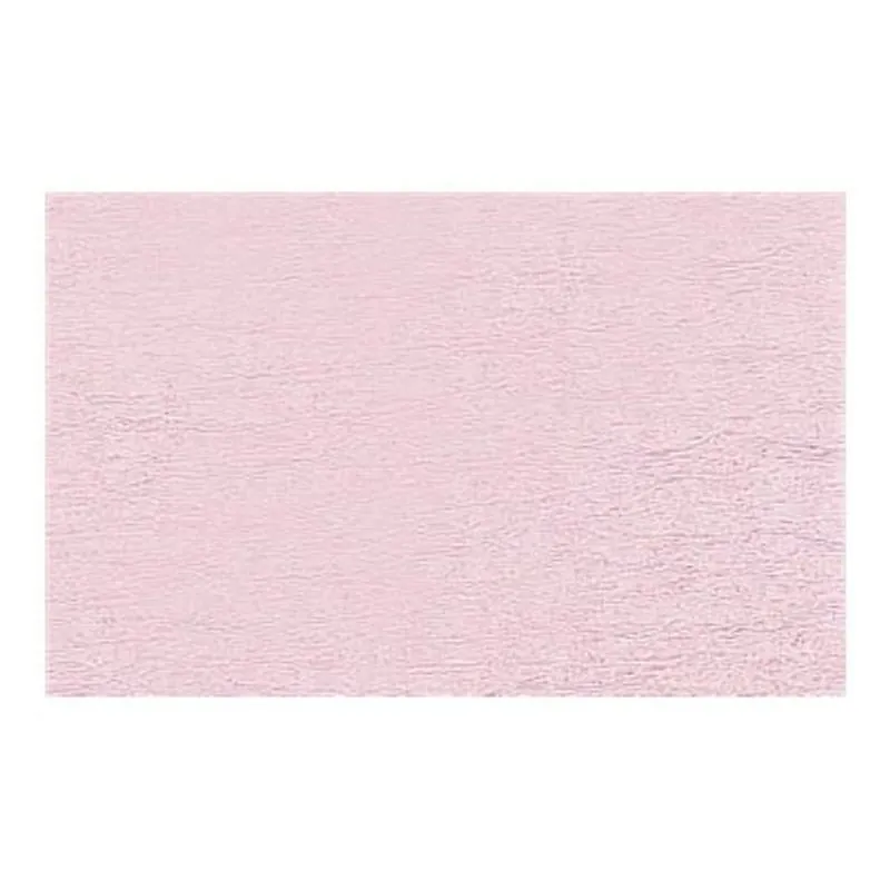 Clairefontaine Premium - Papier crépon - Rouleau 50 cm x 2,5 m - 40 g/m² - rose clair