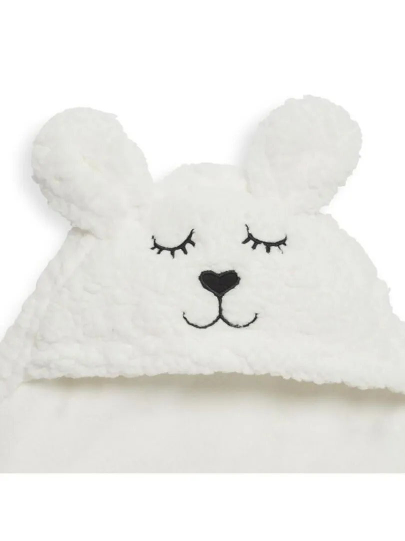 Couverture portefeuille Bunny Blanc  - Jollein - Beige