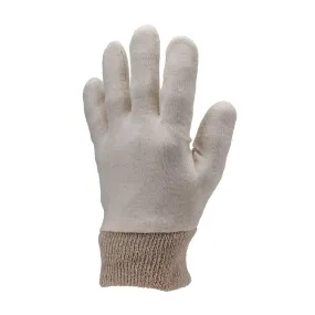 Coverguard - Gants de précision blanc en coton interlock EUROLITE 4100 (Pack de 300)