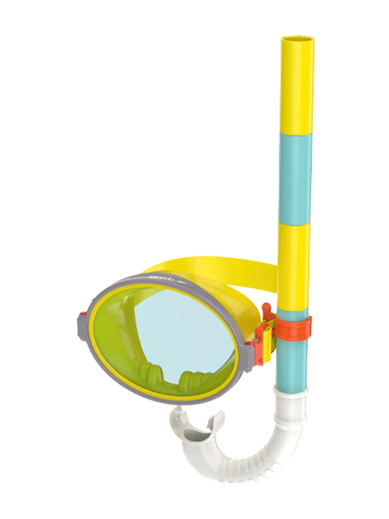 Ensemble masque et tuba junior Lido - Jaune