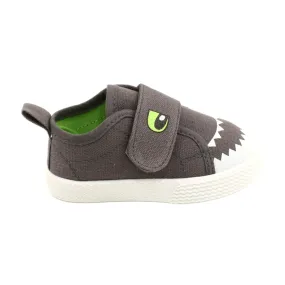 Evento Baskets Enfant Avec Velcro Crocodile 21DZ26-3923 Gris