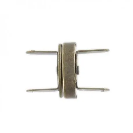 Fermoir magnétique 18 mm bronze