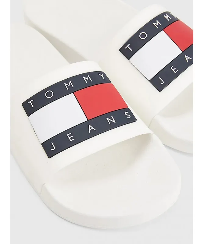 Fiesta France - Claquettes à badge Tommy Jeans