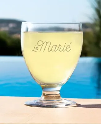 Flûte à champagne Le marié