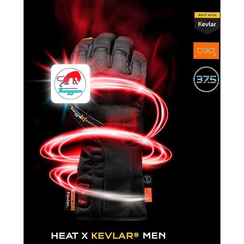  FURYGAN Gants chauffants HEAT X KEVLAR®  Gants moto hiver