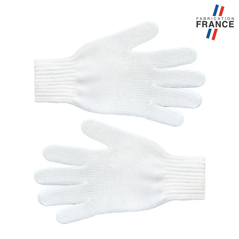 Gants Femme Blanc