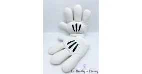 Gants Mickey Mouse Disney Parks Disneyland Paris Disney blanc noir main