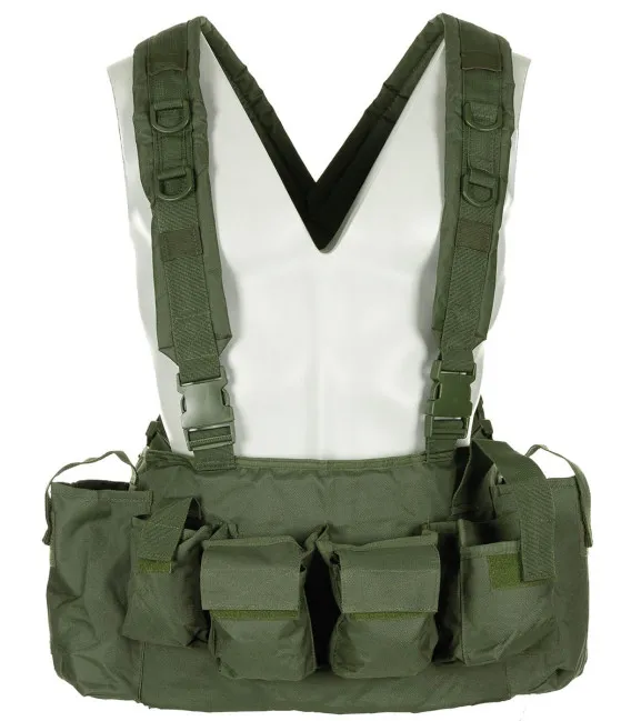 Gilet tactique 9 poches Kaki