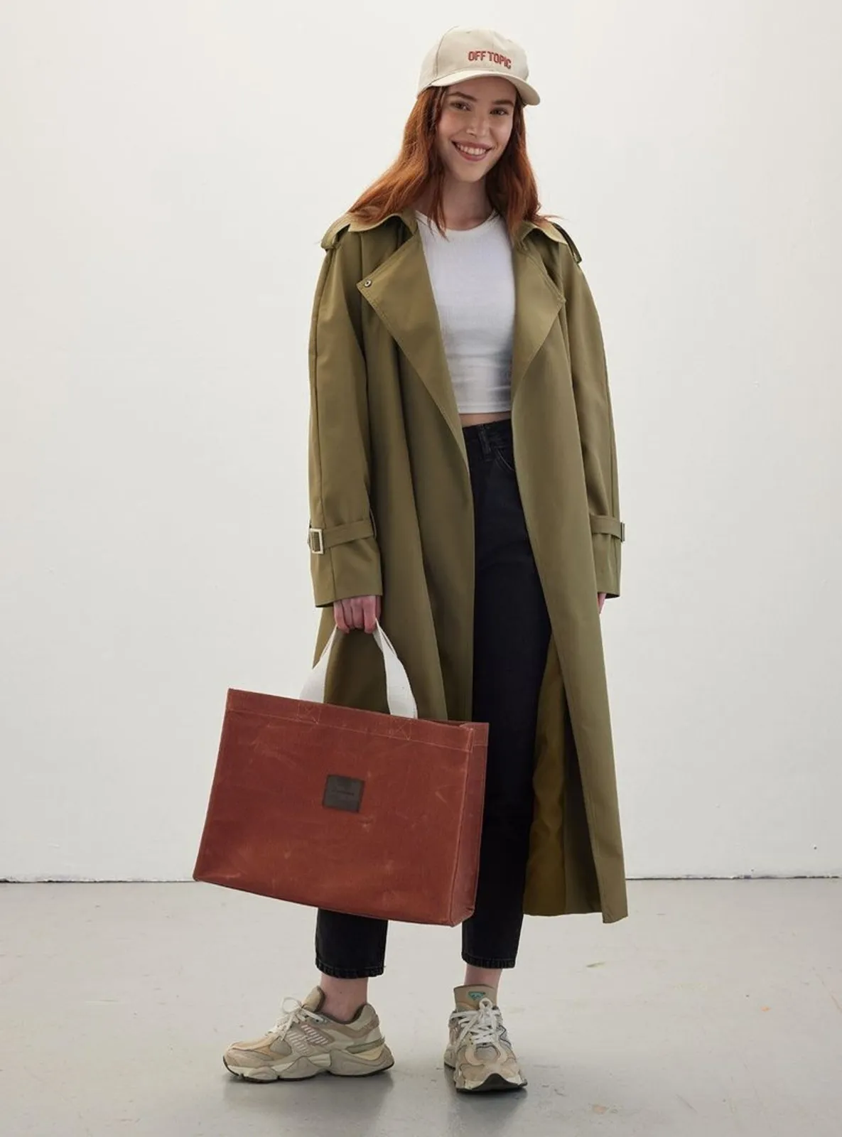 Green - Trench Coat