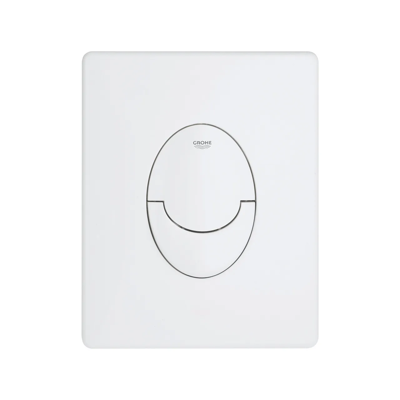 Grohe Start Plaque de commande double touche, Blanc alpin (38964SH0)