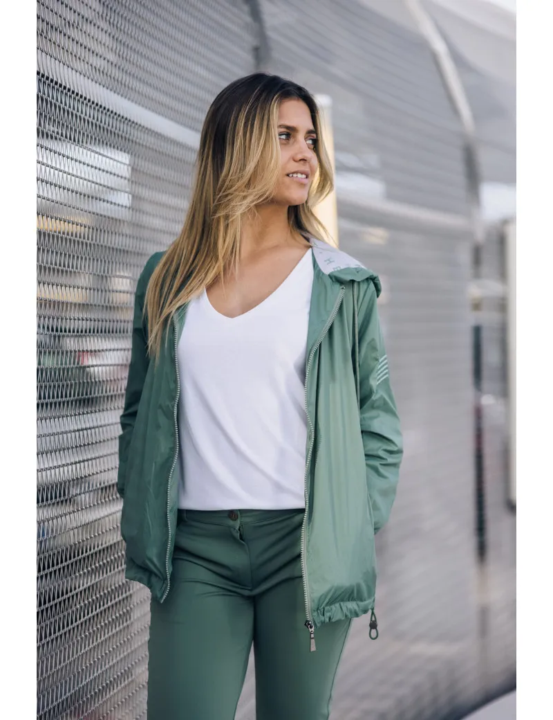 HBT - MIKE | Coupe Vent Sauge - Boutiques Seven's