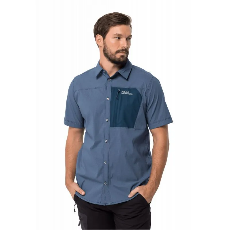 Jack Wolfskin Kenovo II S/S - Chemise homme | Hardloop