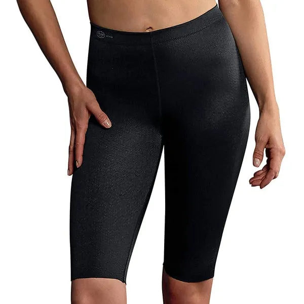 Legging de sport noir coupe courte massant d'Anita Active