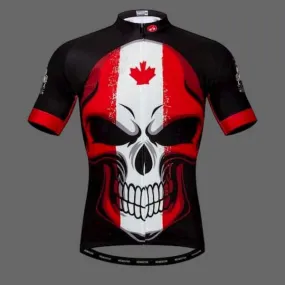 Maillot cycliste Tête de mort Canada