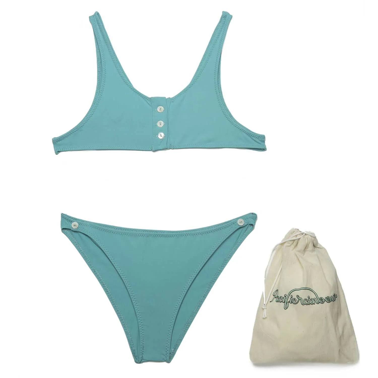 Maillot Salomé turquoise