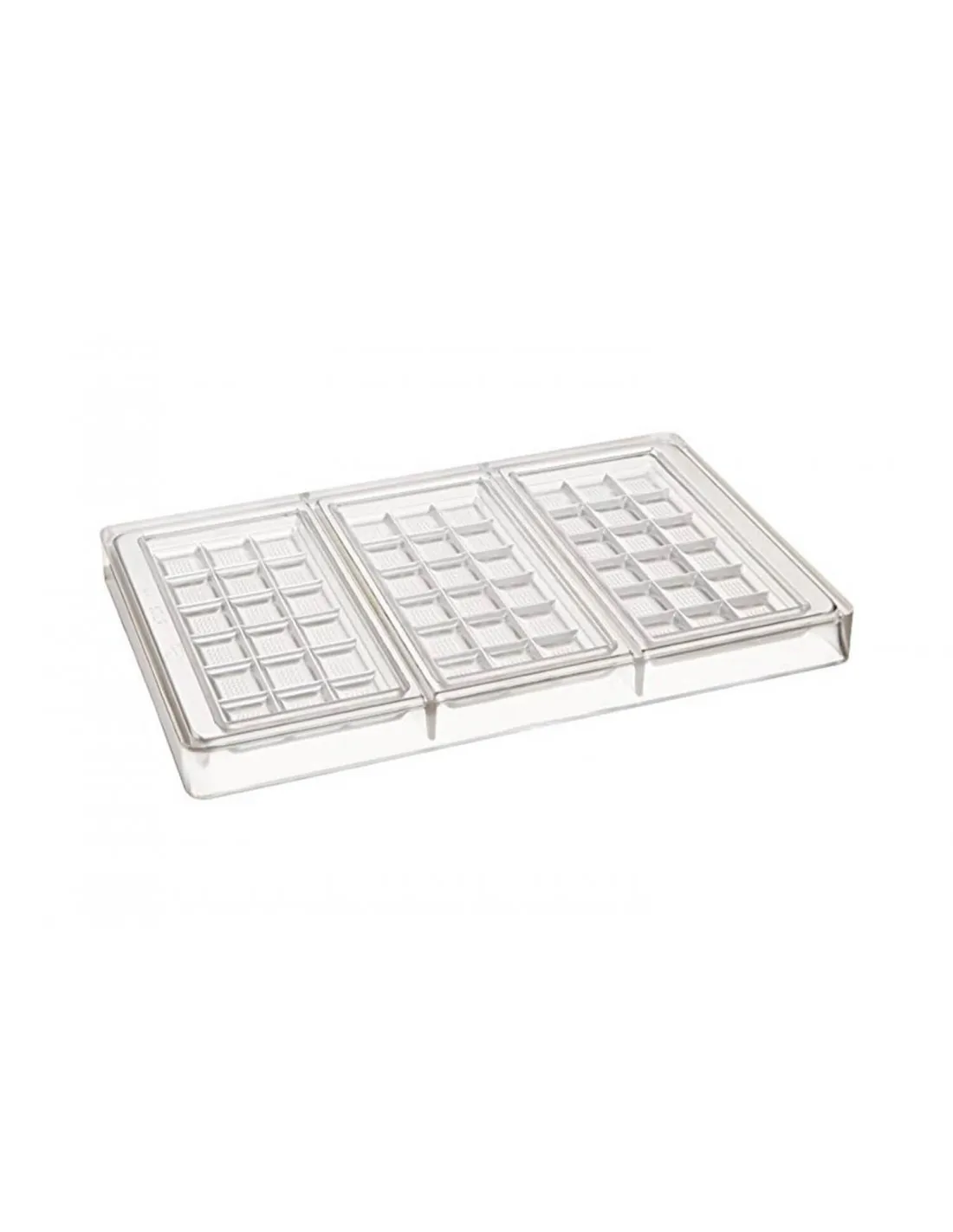 Moule tablette de chocolat - 3 empreintes de 100g