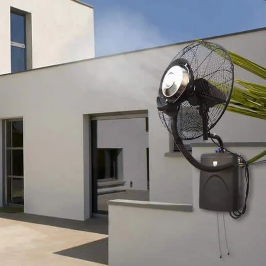 O'Fresh Ventilateur brumiseur mural haute performance