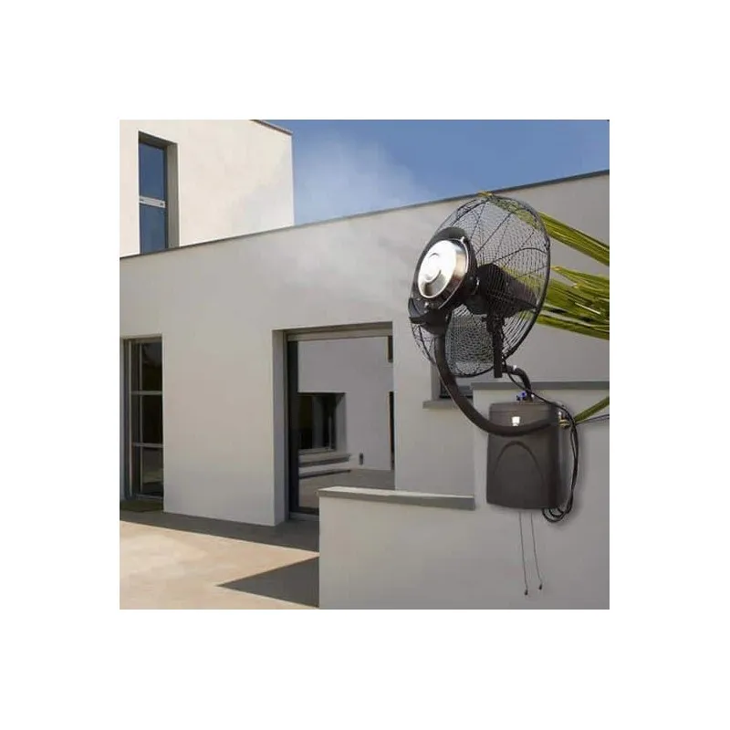 O'Fresh Ventilateur brumiseur mural haute performance