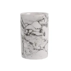 Optima Marmo Gobelet en céramique, Aspect marbre (MAR27)