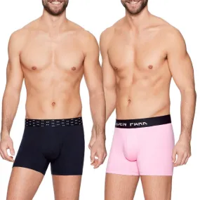 Pack de 2 boxers homme avec ceinture imprimée par Eden Park