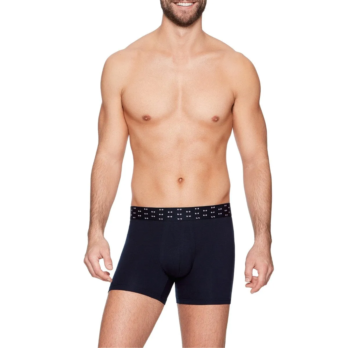 Pack de 2 boxers homme avec ceinture imprimée par Eden Park