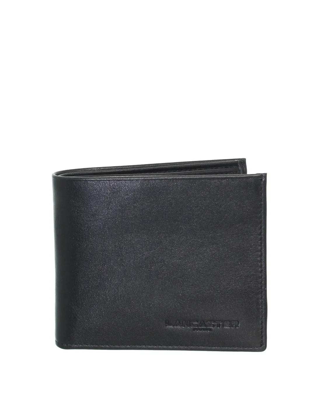 Portefeuille Lancaster en cuir ref_lan41903-noir-11*9*1.5