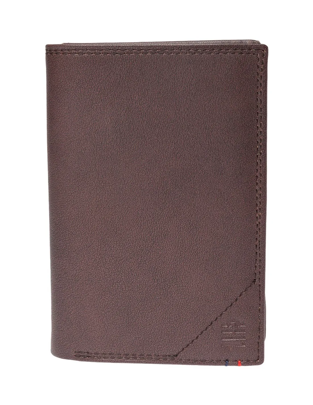 Portefeuille Serge Blanco cuir ref_47737 149 Cognac 11*15*3